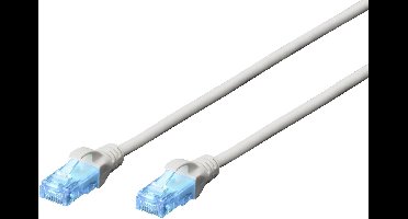 Digitus DK-1512-150 RJ45 Netwerkkabel, patchkabel CAT 5e U/UTP 15.00 m Grijs 1 stuk(s)