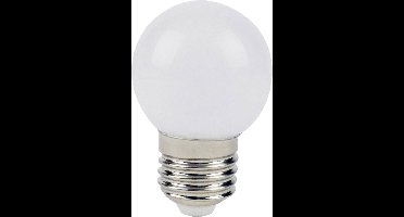 LightMe LM85249 LED-lamp Energielabel G (A - G) E27 Kogel 0.8 W = 9 W Warmwit (Ø x l) 45 mm x 68 mm 1 stuk(s)