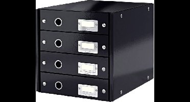 Leitz Click & Store 6049-00-95 Ladebox Zwart DIN A4 Aantal lades: 4