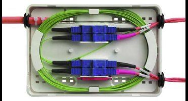 Telegärtner 100022203 Glasvezel-splitterbox SC Ingericht