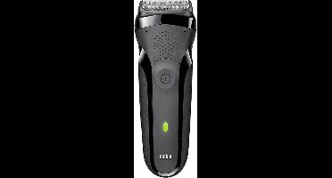 Braun 300s - Series 3 163305 Folie-scheerapparaat Zwart, Groen