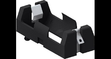 Keystone Electronics 1101 Batterijhouder Aantal cellen: 1 18350 Soldeeraansluiting (l x b x h) 49 x 21 x 15 mm