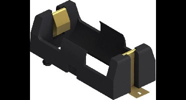 Keystone Electronics 1096 Batterijhouder Aantal cellen: 1 18350 Oppervlakte montage SMD (l x b x h) 54.10 x 21 x 15 mm