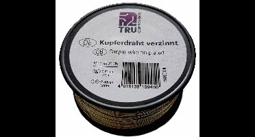 TRU COMPONENTS Koperdraad Buitendiameter (excl. isolatielak): 0.40 mm 90 m