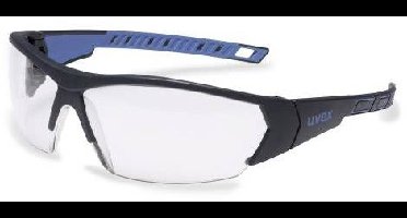 uvex i-works 9194171 Veiligheidsbril Incl. UV-bescherming Antraciet, Blauw