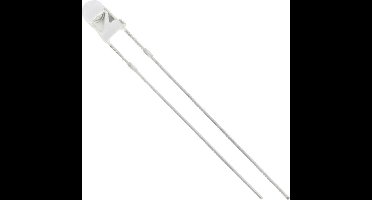 HuiYuan 3034R1C-DSD-E Bedrade LED Rood Rond 3 mm 4000 mcd 40 ° 20 mA