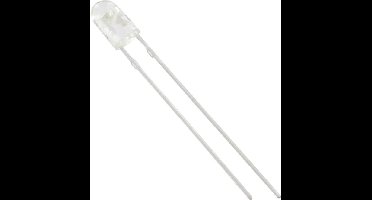 HuiYuan 3204R1C-EHD-A Bedrade LED Rood Ovaal 3 mm 540 mcd 70 °, 30 ° 20 mA