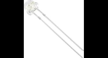 HuiYuan 5434Y1C-LSA-E Bedrade LED Geel Belvorm 5 mm 1500 mcd 100 ° 20 mA