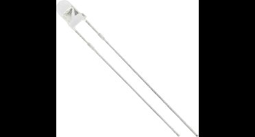 TRU COMPONENTS 1577378 Bedrade LED Geel Rond 3 mm 4000 mcd 40 ° 20 mA