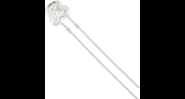 TRU COMPONENTS 1577390 Bedrade LED Rood Rechthoekig 5 mm 625 mcd 120 ° 20 mA