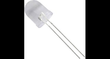 TRU COMPONENTS 1577410 Bedrade LED Geel Rond 10 mm 8500 mcd 25 ° 20 mA
