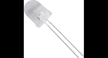 TRU COMPONENTS 1577505 Bedrade LED Rood Rond 10 mm 3500 mcd 25 ° 20 mA