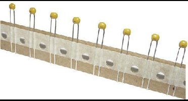 TANCAP CT4-0805Y224M500A1T Keramische condensator THT 220 nF 50 V 20 % (b x h) 4.2 mm x 25 mm 1 stuk(s)