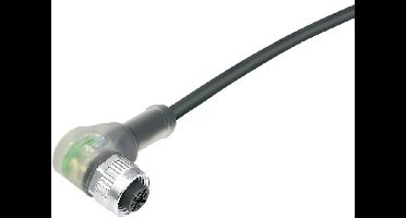 binder 77 3634 0000 50003-0500 Sensor/actuator connector, geassembleerd M12 Aantal polen (sensoren): 4 Bus, haaks 5.00 m 1 stuk(s)