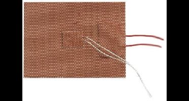 Thermo TECH Silicone Verwarmingsfolie Zelfklevend 24 V/DC, 24 V/AC 75 W Beschermingsklasse IPX7 (l x b) 100 mm x 75 mm