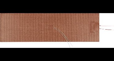 Thermo TECH Silicone Verwarmingsfolie Zelfklevend 230 V/DC, 230 V/AC 800 W Beschermingsklasse IPX7 (l x b) 400 mm x 100 mm