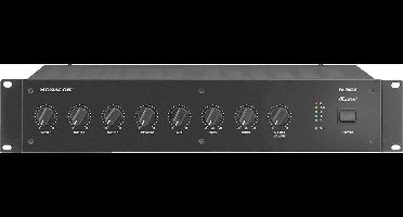 Monacor PA-900DT PA-versterker 120 W 2-kanaals