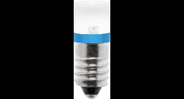 Barthelme 70113614 LED-signaallamp Blauw E10 230 V/DC, 230 V/AC