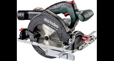 Metabo KS 18 LTX 57 Accu-cirkelzaag Zaagdiepte 90° (max.) 57 mm Zonder accu, Zonder lader, Incl. koffer, Incl. parallelaanslag