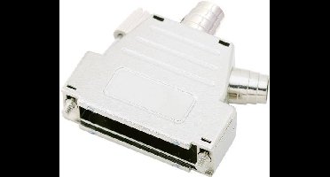 encitech DSSK-M-25-L-K 6260-0106-03 Aantal polen: 25 Kunststof, gemetalliseerd 180 °, 45 ° Zilver 1 stuk(s)