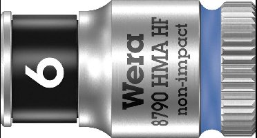 Wera 8790 HMA 05003721001 Dop (zeskant) Dopsleutelinzetstuk 6 mm 1/4 (6.3 mm)