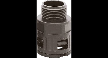 HELU 904826 HELUquick M Slangbevestiging Zwart M25 Recht 1 stuk(s)