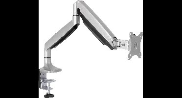 LogiLink BP0042 Monitor-tafelbeugel Aantal monteerbare displays: 1 Display(s) 33,0 cm (13) - 81,3 cm (32) Zilver In hoogte verstelbaar, Kantelbaar, Zwenkbaar,