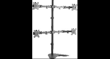 LogiLink BP0046 Monitorvoet 33,0 cm (13) - 81,3 cm (32) In hoogte verstelbaar, Kantelbaar, Zwenkbaar, Draaibaar