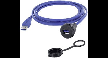 encitech 1310-1019-02 1310-1019-02 USB 3.0 type A Chassisbus, inbouw M22 1 stuk(s)