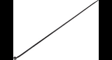 TRU COMPONENTS TC-6645808 Kabelbinder 385 mm 4.80 mm Zwart Weerbestendig 100 stuk(s)