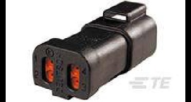 TE Connectivity DT04-4P-CE03 Male behuizing (kabel) DT Totaal aantal polen: 4 Inhoud: 1 stuk(s)