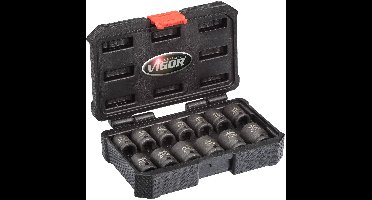 Vigor V5550S Kracht-dopsleutelinzetset 1/2 (12.5 mm) 13-delig