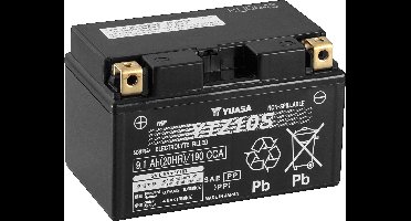 Yuasa YTZ10S Motorfietsaccu 12 V 8.6 Ah Pooltype: Schroefklem type 11