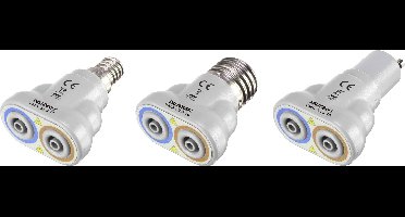 VOLTCRAFT VMA-5LS 16 Meetadapter - Donkergrijs, Lichtgrijs