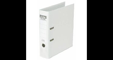 Elba Ordner Rado brillant DIN A4 Rugbreedte: 80 mm Wit 2 beugels 100022618