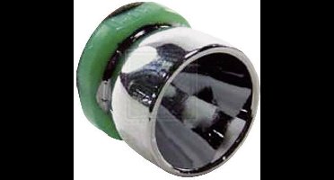 Dialight Lumidrives OPC1-2-COL-WD LED-reflector Chroom 13 ° Aantal LED´s (max.): 1 Voor LED: Luxeon® Rebel