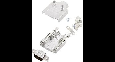 Amphenol L17MHDM09+L717SDE09P D-sub male connectorset 180 ° Aantal polen: 9 Soldeerkelk 1 stuk(s)