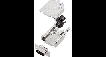 Amphenol L17DTZK09+L717SDE09P D-sub male connectorset 180 ° Aantal polen: 9 Soldeerkelk 1 stuk(s)
