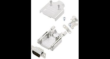 Amphenol L17MHDM09+L717HDE15P D-sub male connectorset 180 ° Aantal polen: 15 Soldeerkelk 1 stuk(s)