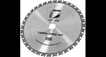 Reservezaagblad TCT Holzmann Maschinen MKS180SB