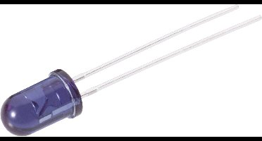 Vishay TSAL 6200 IR-emitter 940 nm 17 ° 5 mm Radiaal bedraad