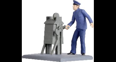 Viessmann Modelltechnik 1550 H0 Spoorwegwachter figuren Geverfd, Staand