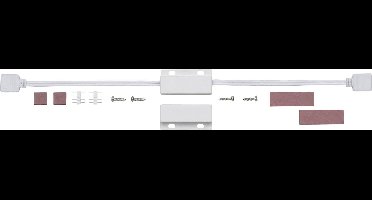 Paulmann 70910 YourLED 60 W (max) 5000 mA 12 V (max.) 12 V Kunststof (b x h x d) 4 x 1.35 x 2 cm 1 stuk(s)