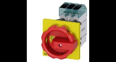 Lastscheidingsschakelaar Rood, Geel 3-polig 16 mm² 16 A 690 V/AC Siemens 3LD30540TK53