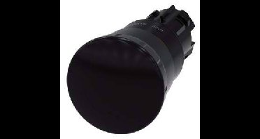 Siemens 3SU10001HB100AA0 3SU1000-1HB10-0AA0 Paddenstoelknop Zwart 1 stuk(s)