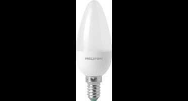 Megaman MM21125 LED-lamp Energielabel G (A - G) E14 Kaars 5 W = 40 W Warmwit (Ø x l) 35 mm x 100 mm Dimbaar 1 stuk(s)