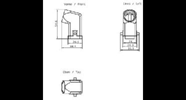 Siemens 6GK1905-0CD00 Hyprid-stekker LAN-overdrachtsnelheid 12 MBit/s