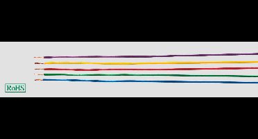 HELU 29123 Enkele ader H05V-K 1 x 1 mm² Groen 100 m