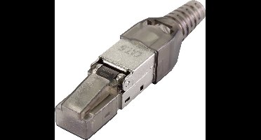 Renkforce Renkforce CAT6 veldmontagestekker RF-4538314 Stekker, recht Aantal polen (sensoren) 8P8C Zwart (transparant) 1 stuk(s)