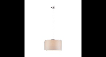 Paulmann Tessa 70924 Hanglamp LED E27 60 W Crème, RVS (geborsteld)